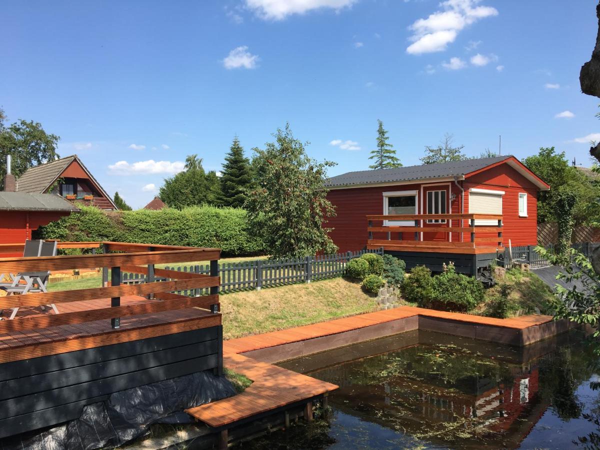 Meerbude Am Grossen Meer - Ferienhaus Südbrookmerland Exteriör bild