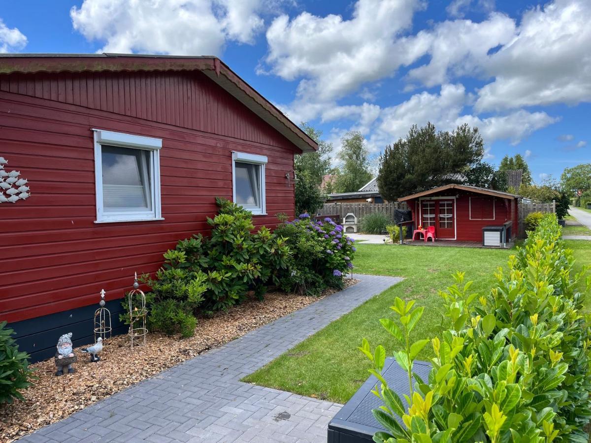Meerbude Am Grossen Meer - Ferienhaus Südbrookmerland Exteriör bild